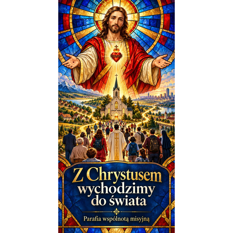 Z Chrystusem wychodzimy do świata – grafika AI009