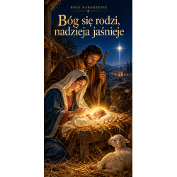 Bóg się rodzi, nadzieja jaśnieje – grafika
