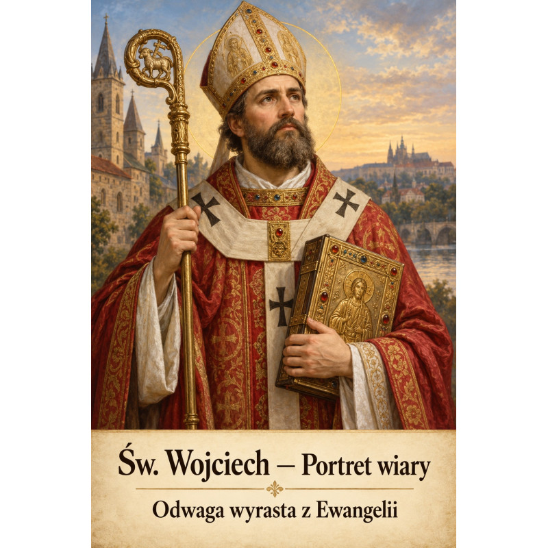 Św. Wojciech – Portret wiary | Grafika religijna