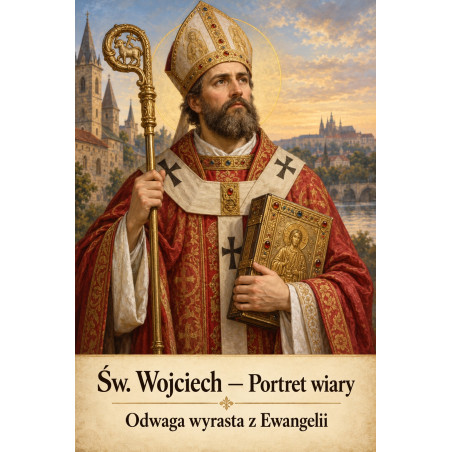 Św. Wojciech – Portret wiary | Grafika religijna