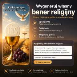 Baner religijny Uczniowie Misjonarze BLR001 – Idźcie i nauczajcie wszystkie narody